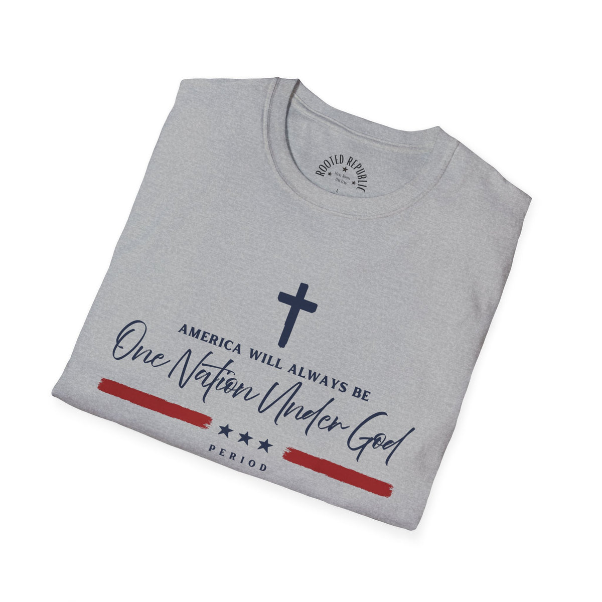 One Nation Under God Shirt - Christian Patriotic Tee