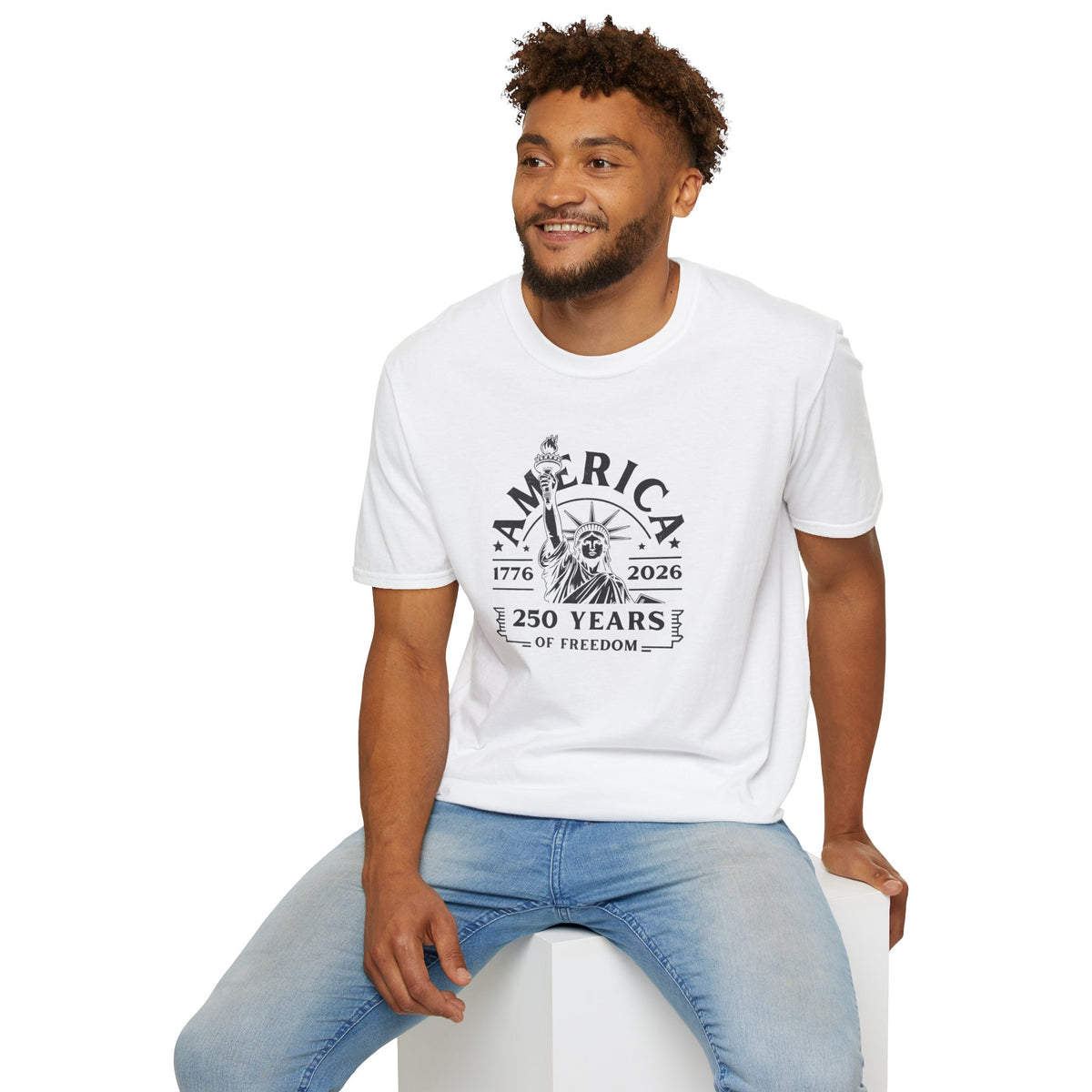 America 250 Years of Freedom Shirt - Statue of Liberty 1776-2026 Tee