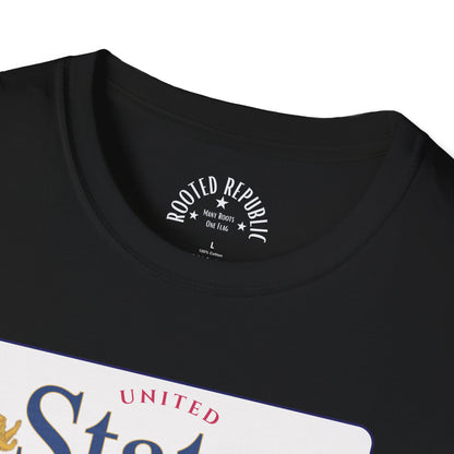 United States Freedom Shirt - Raise One for the Republic Lions & Banner Tee