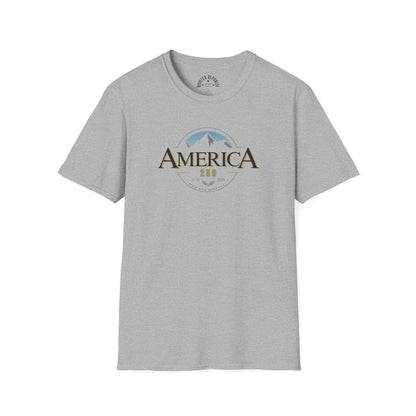 America 250 Shirt - 1776-2026 Mountain & Eagle Patriotic Tee