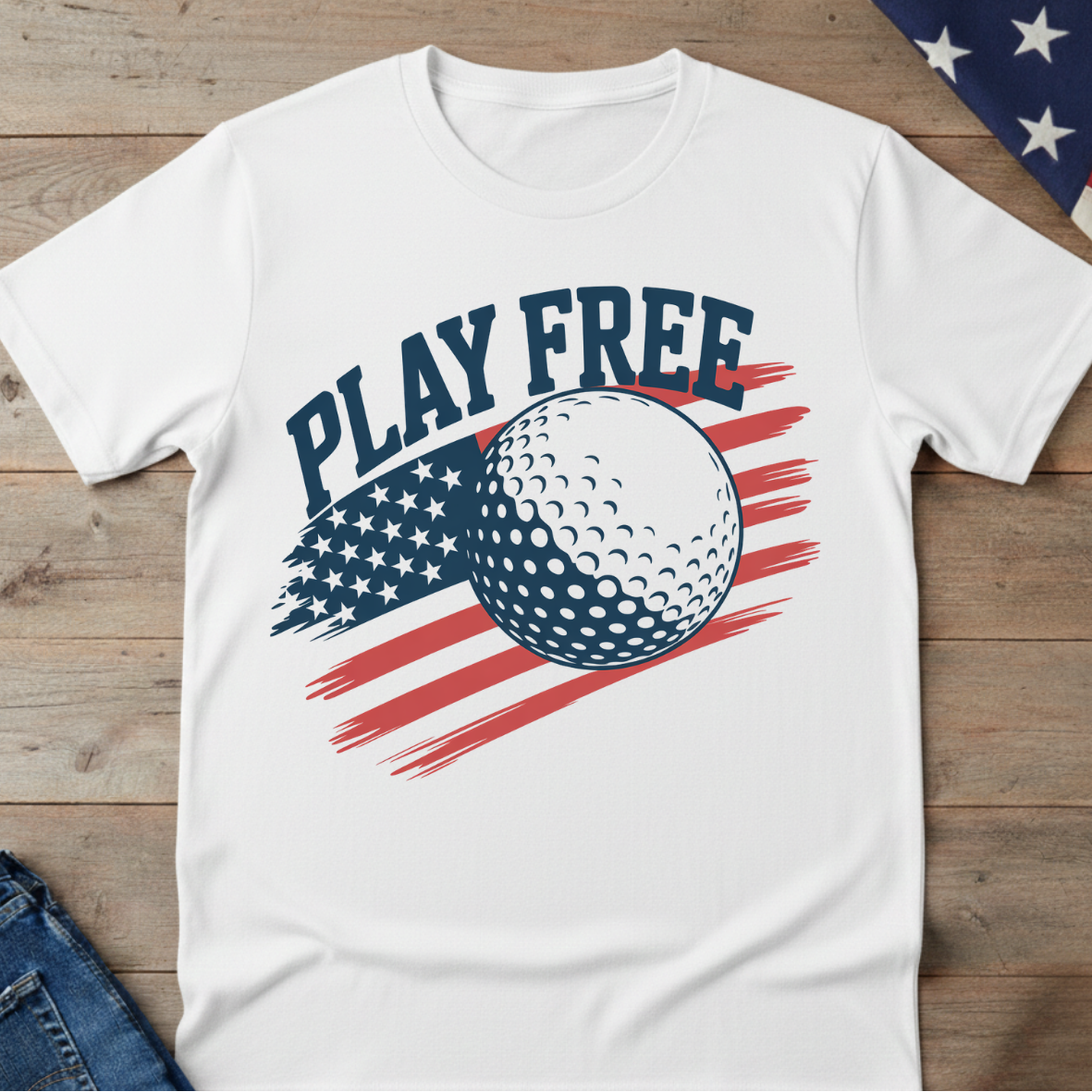 Play Free Golf T-Shirt